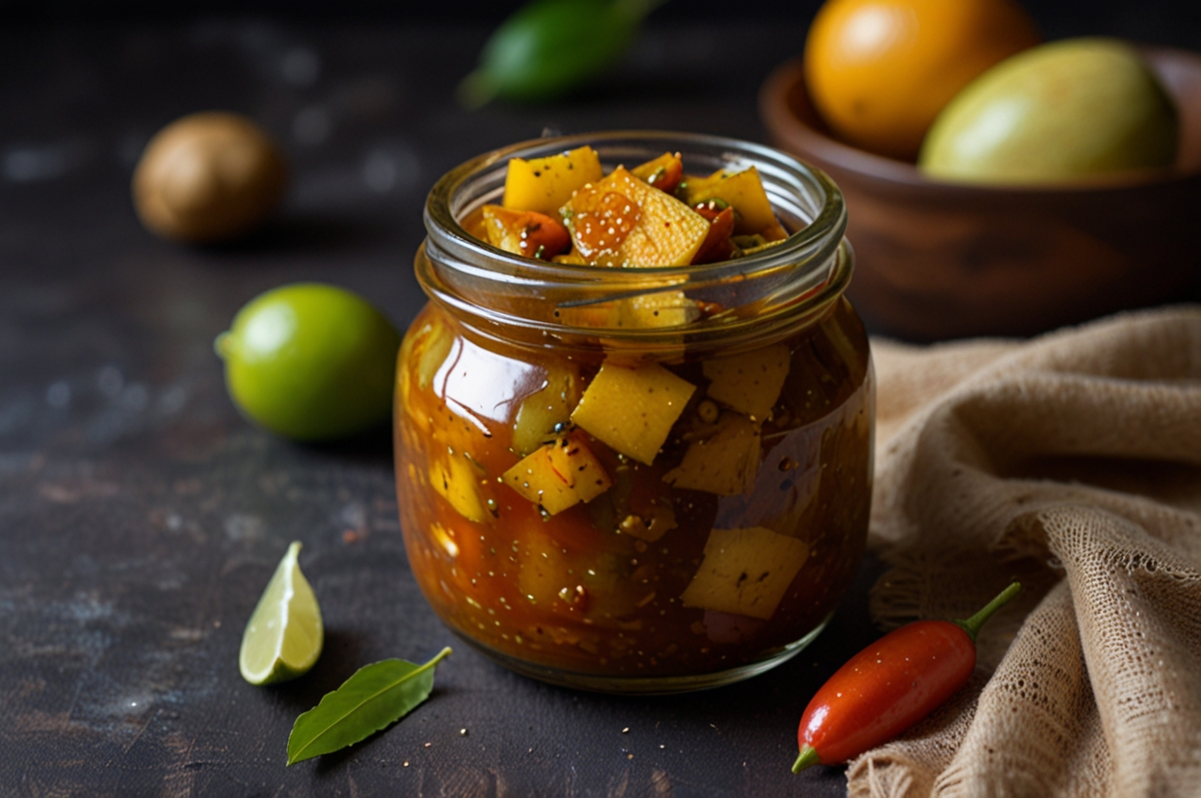 indian-homemade-raw-mango-pickle-aam-ka-achar-kairi-loncha-bowl